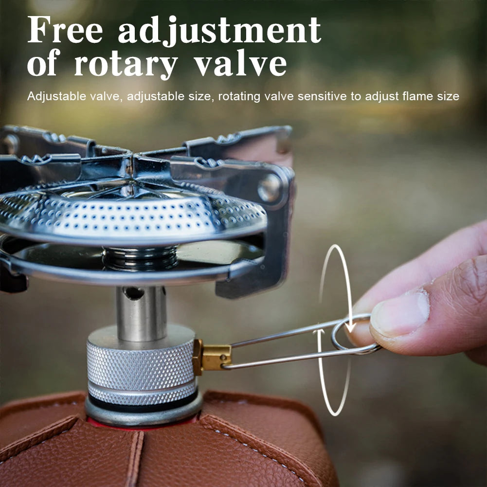 3-1 Small Gas Stove Portable Adjustable