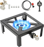 100,000 BTU Propane Burner - Cast-Iron Stove, Portable