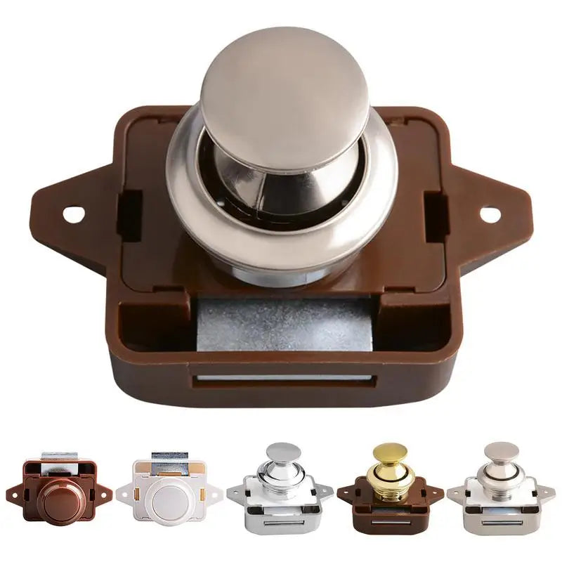 RV Push Cabinet Locks Keyless