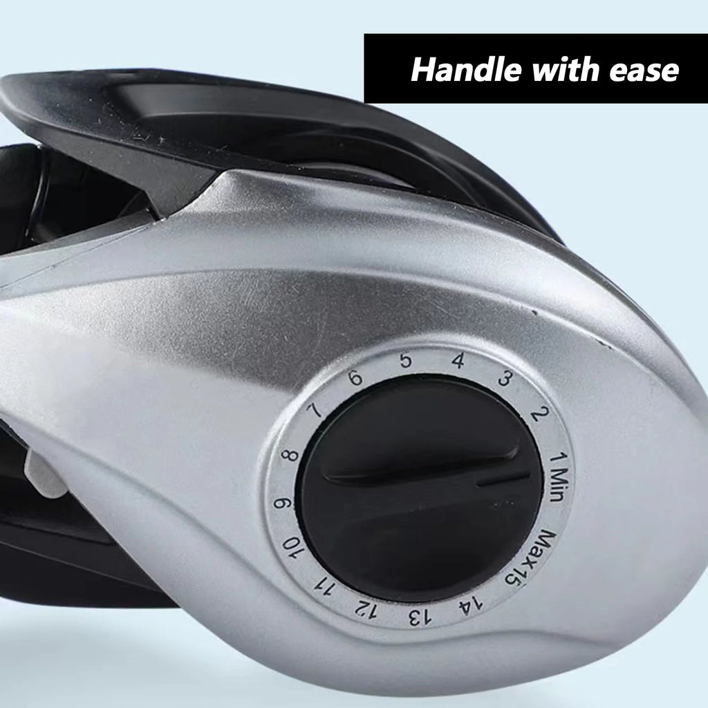 Anti Backlash Long Casting Reel With Bite Alarm