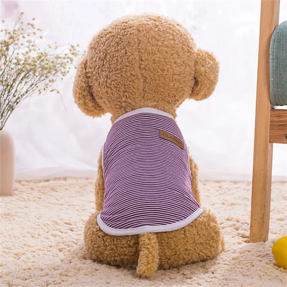Summer Cotton  Pet Vest Sleeveless T-shirt
