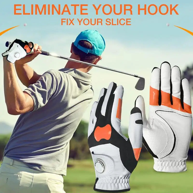 Left Hand Golf Gloves Chipping Correction Grip Trainer