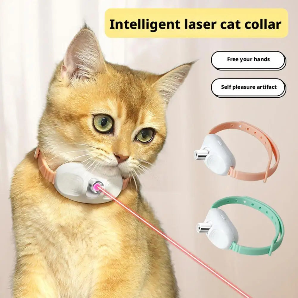 Laser Light Cat Collar Interactive Toy