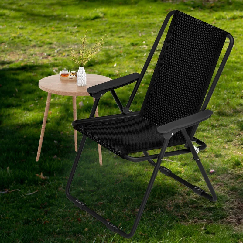 Heavy Duty Folding  Chair 

Portable Camping Lawn Chairs for Picnic TravelBeach