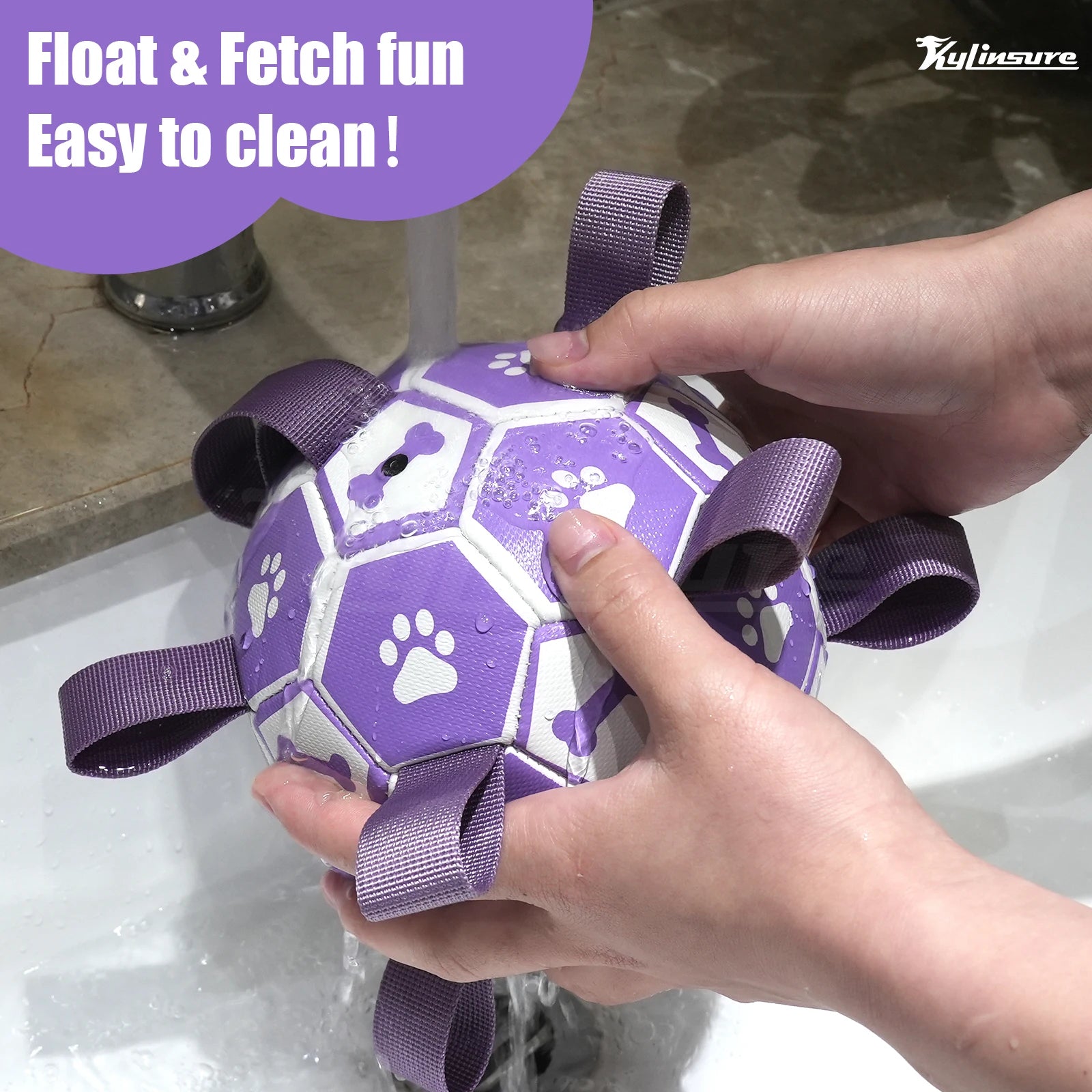 Interactive Dog Toy with Straps