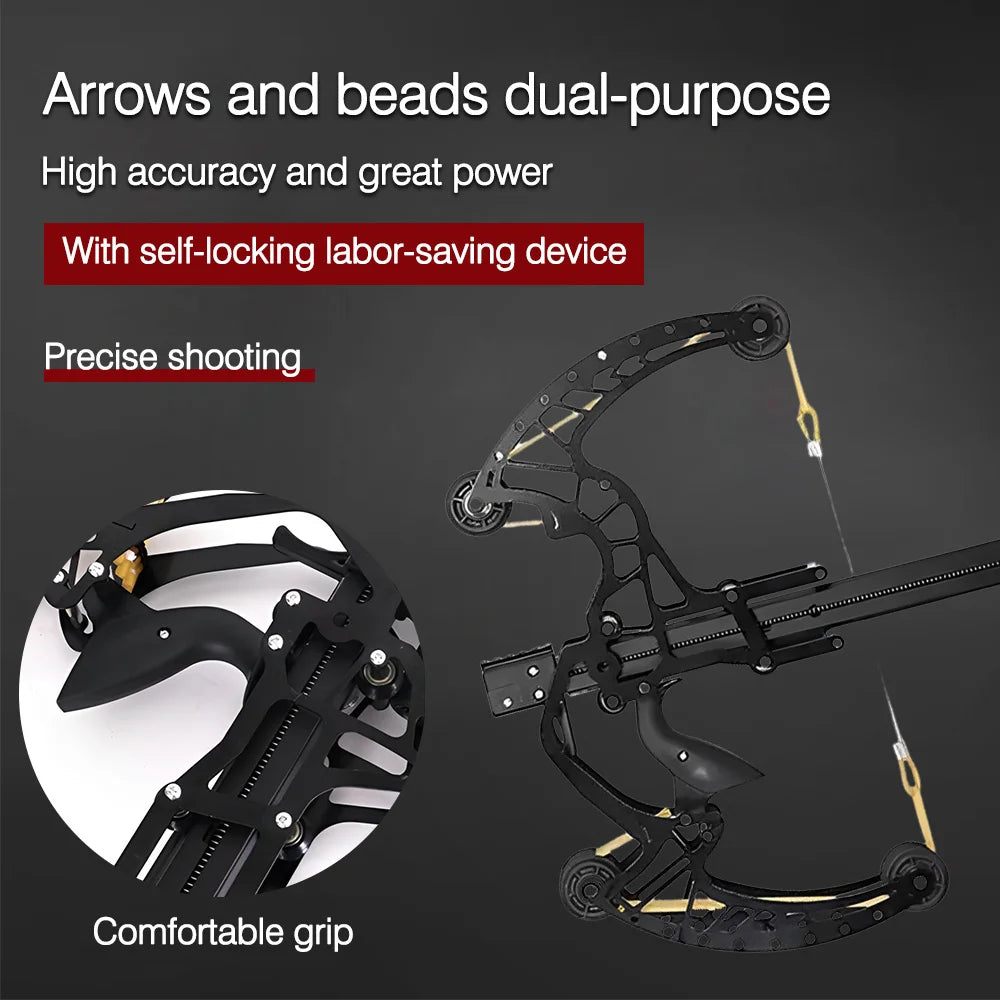 High Precision 50-Shot Full Metal Compound Bow,