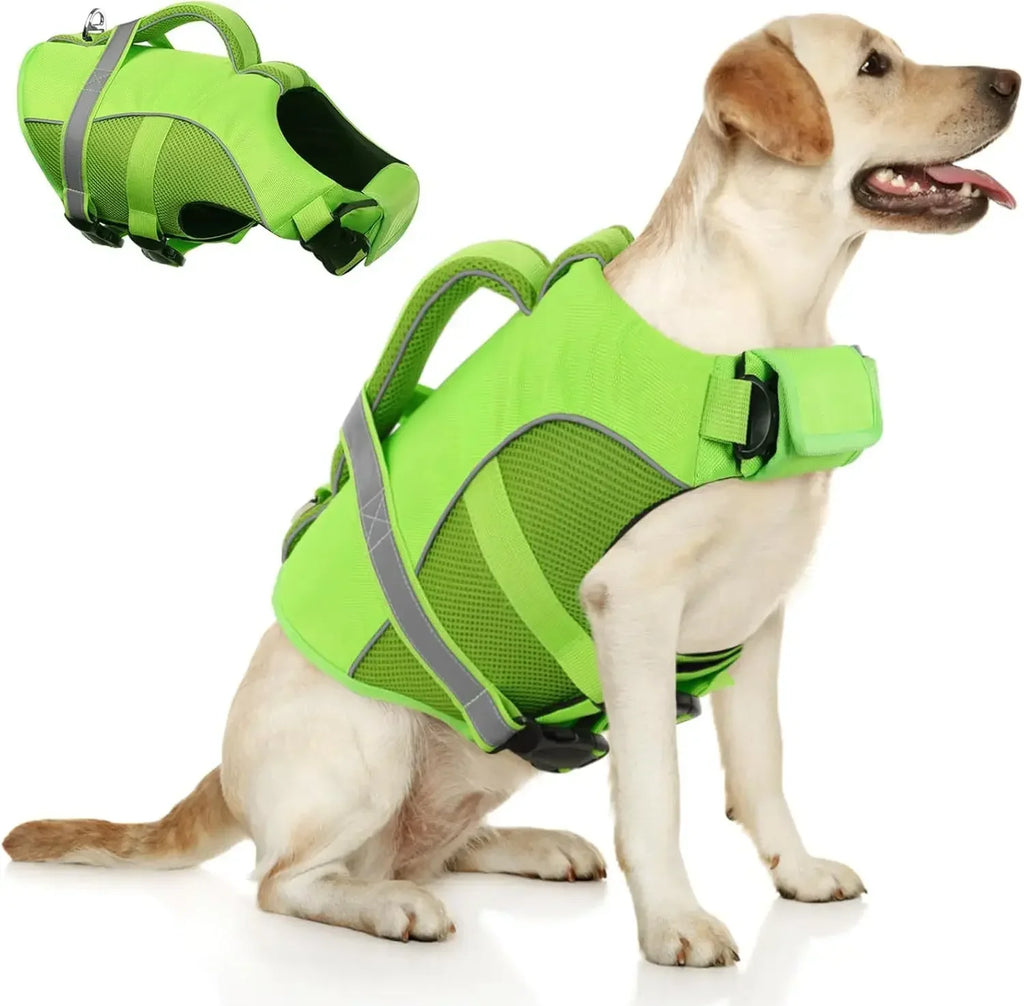 Durable Mesh Dog Life Jacket