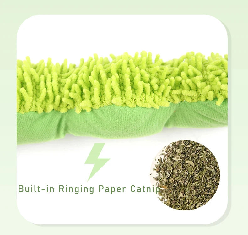 Caterpillar Cat Chew  Interaction Toy