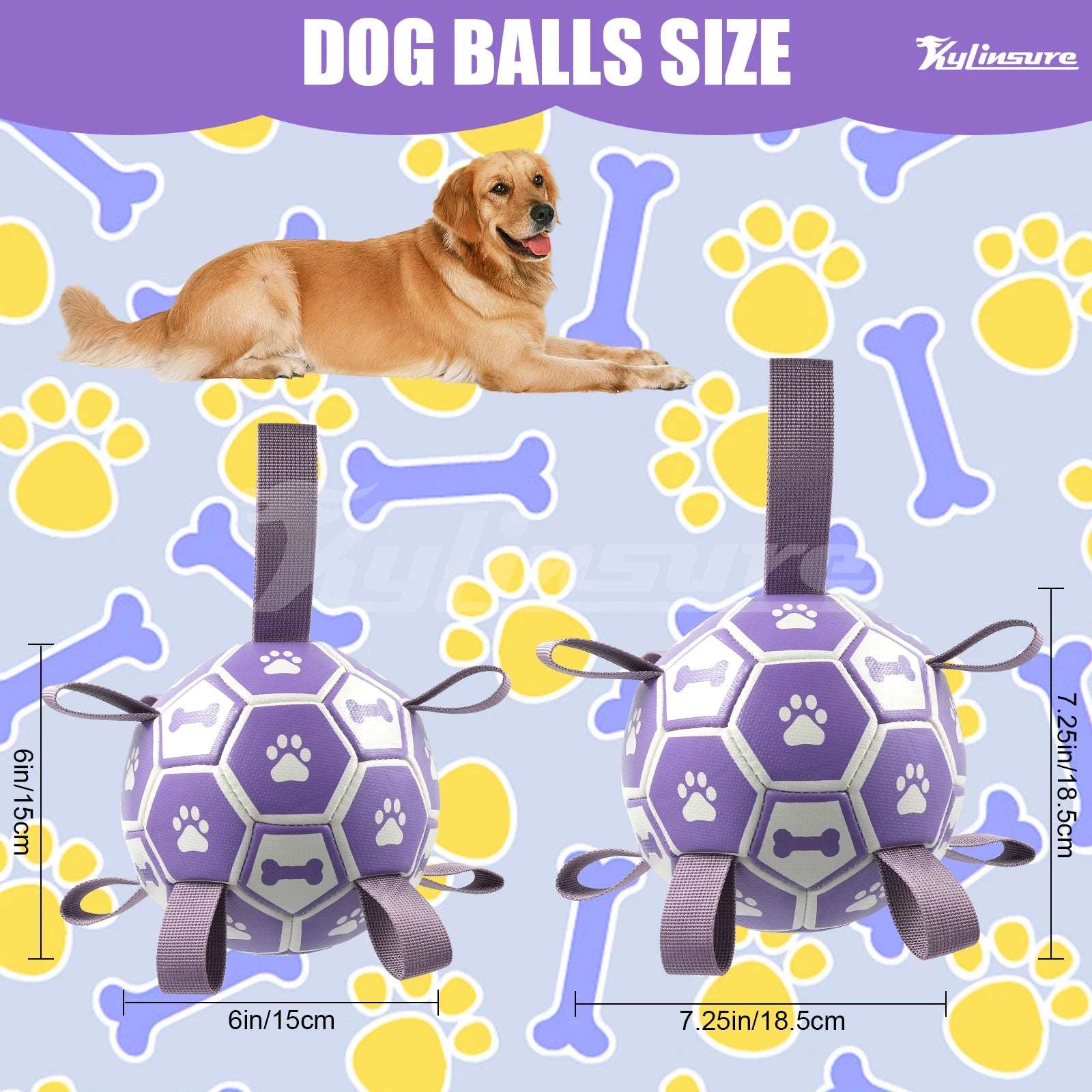 Interactive Dog Toy with Straps