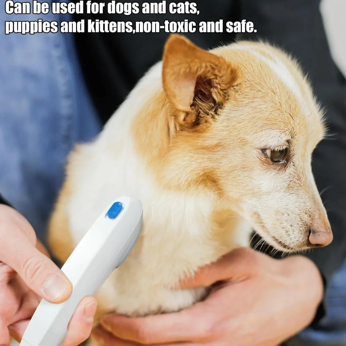 1pcs Cat & Dog Electric Flea Comb, For Cats, Dogs