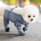 Waterproof Dog Boots With Suspenders
