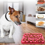 Licking Mat For Dogs,Cats Slow Feeder Puzzle