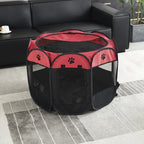 Foldable Pet Tent Durable Grip House  Octagonal