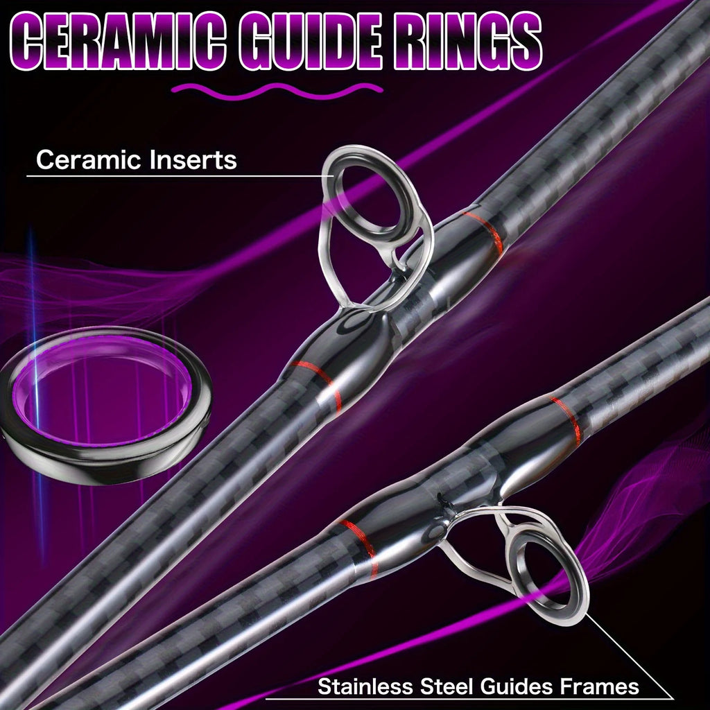 Telescopic Fishing Rod  Fast Action for Long Cast