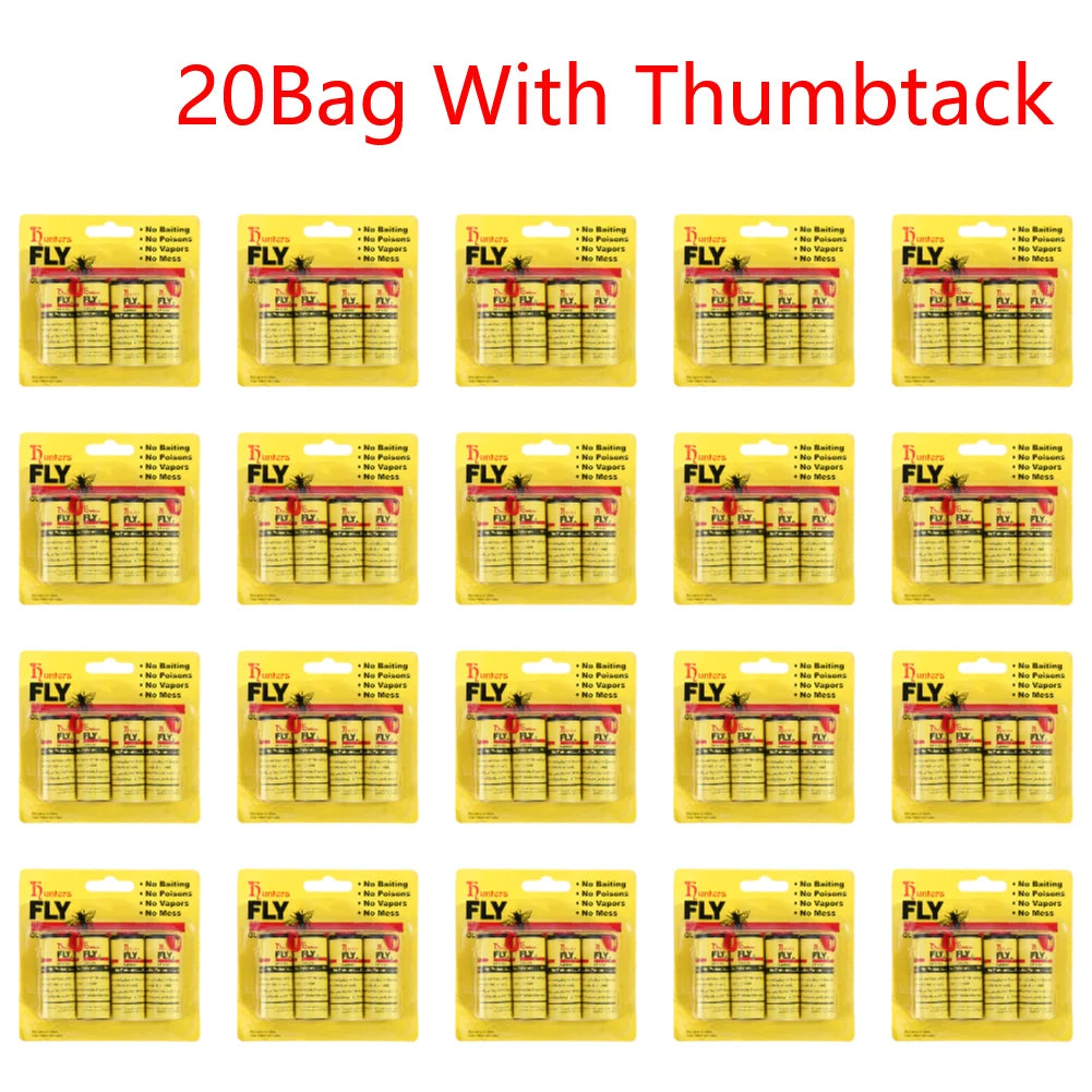 Disposable Fly Trap Stick Paper Strip Pest Control