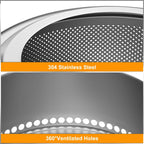 19 Inch Smokeless Fire Pit for Outdoor Wood Burning,