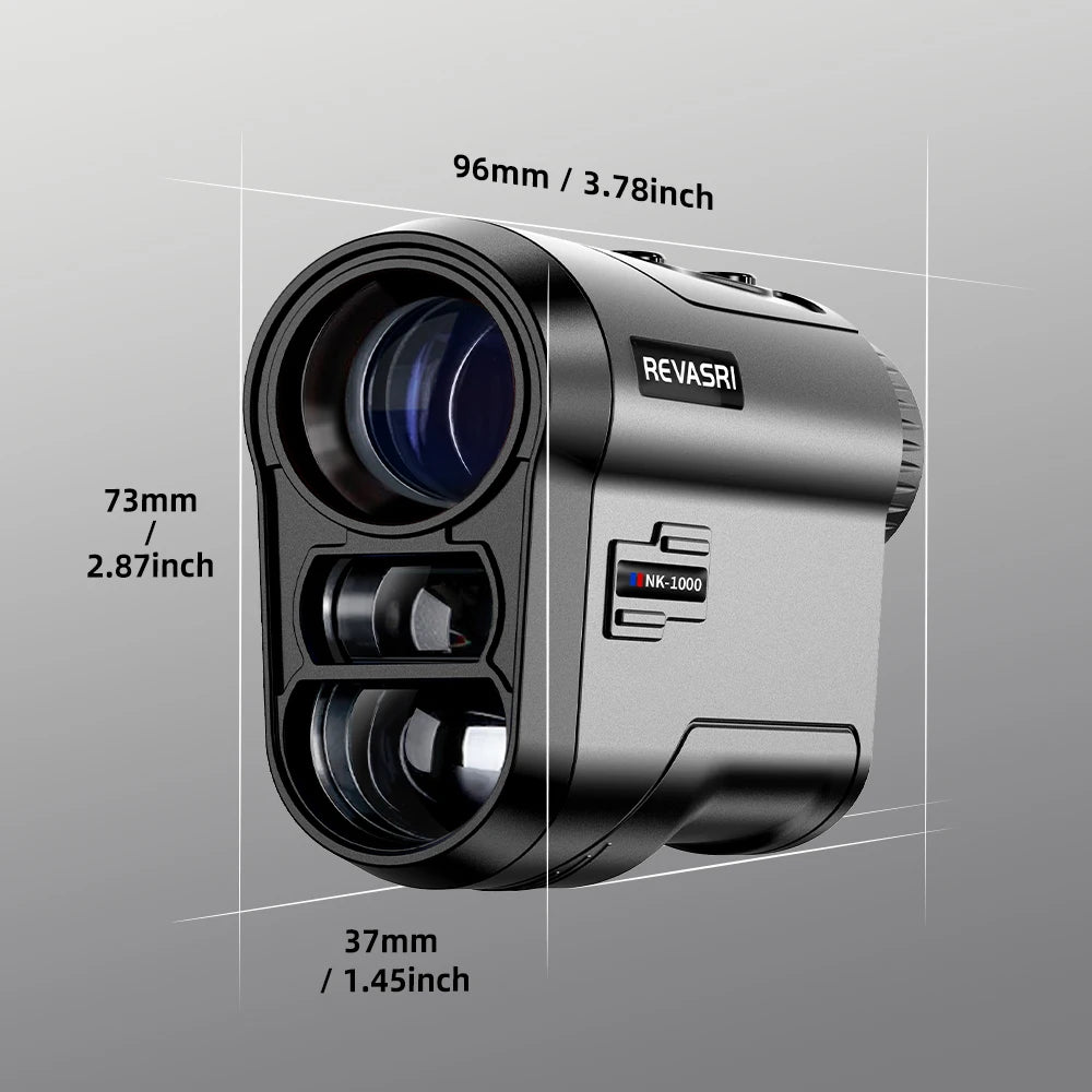 Magnification Golf Rangefinder,  Slope-Compensated Distance