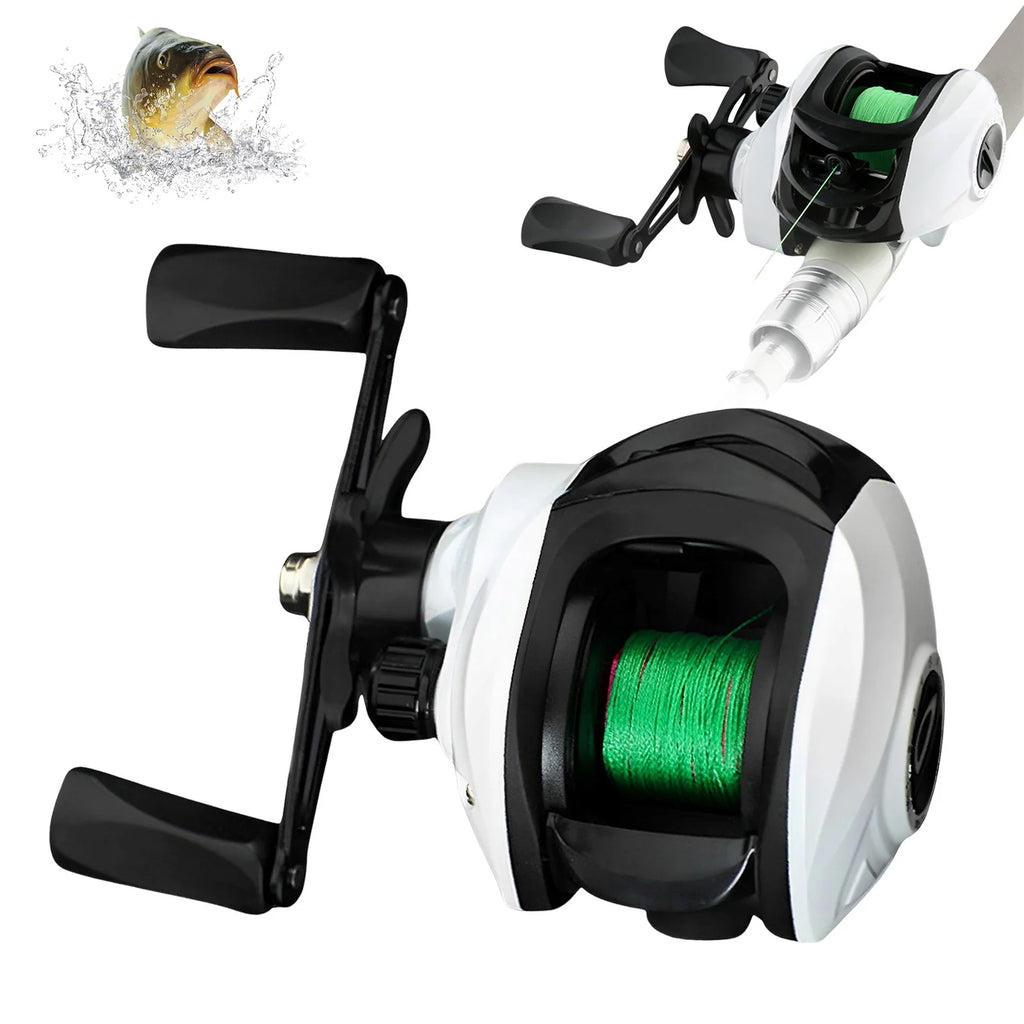 Anti Backlash Long Casting Reel With Bite Alarm