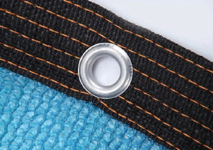 Breathable Outdoor Sunshade Net with a Woven Structure