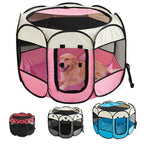 Foldable Pet Tent Durable Grip House  Octagonal
