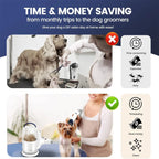 Dog Grooming Vacuum, with Clippers, Deshedding Grooming Tools
