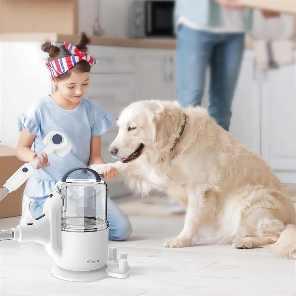 Dog Grooming Vacuum, with Clippers, Deshedding Grooming Tools