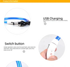 LED Glowing Dog Collar USB Rechargeable