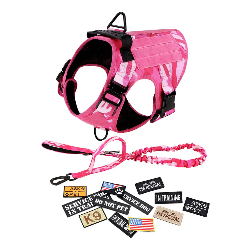 Military Dog Harness Tactical Training Vest