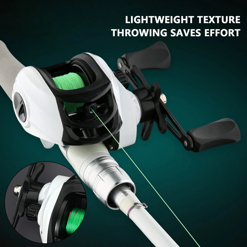 Anti Backlash Long Casting Reel With Bite Alarm