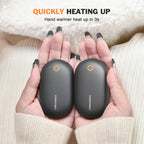 Magnetic Hand Warmers 2 Pack Rechargeable  Instant Heating