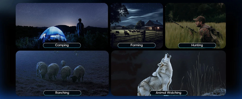 Rechargeable Binoculars Digital Zoom Infrared Tactical Telescope