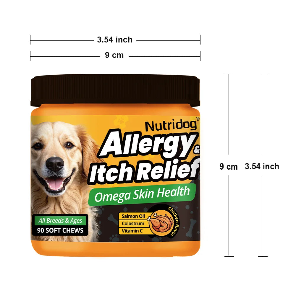 Dog Allergy Itch Relief Chews For Immune Health
