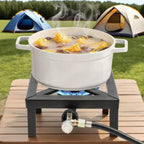 100,000 BTU Propane Burner - Cast-Iron Stove, Portable