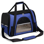 Portable Dog Carrier for Small, Medium Cats Up To 15Lbs.