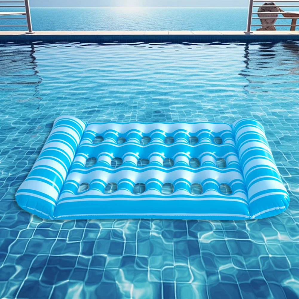 Inflatable Floating Mattress Sea Hammock Foldable Lounger