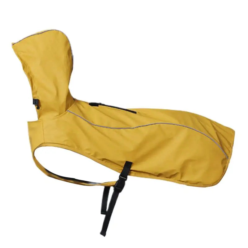 Lightweight Pet Rain Jacket  Hooded