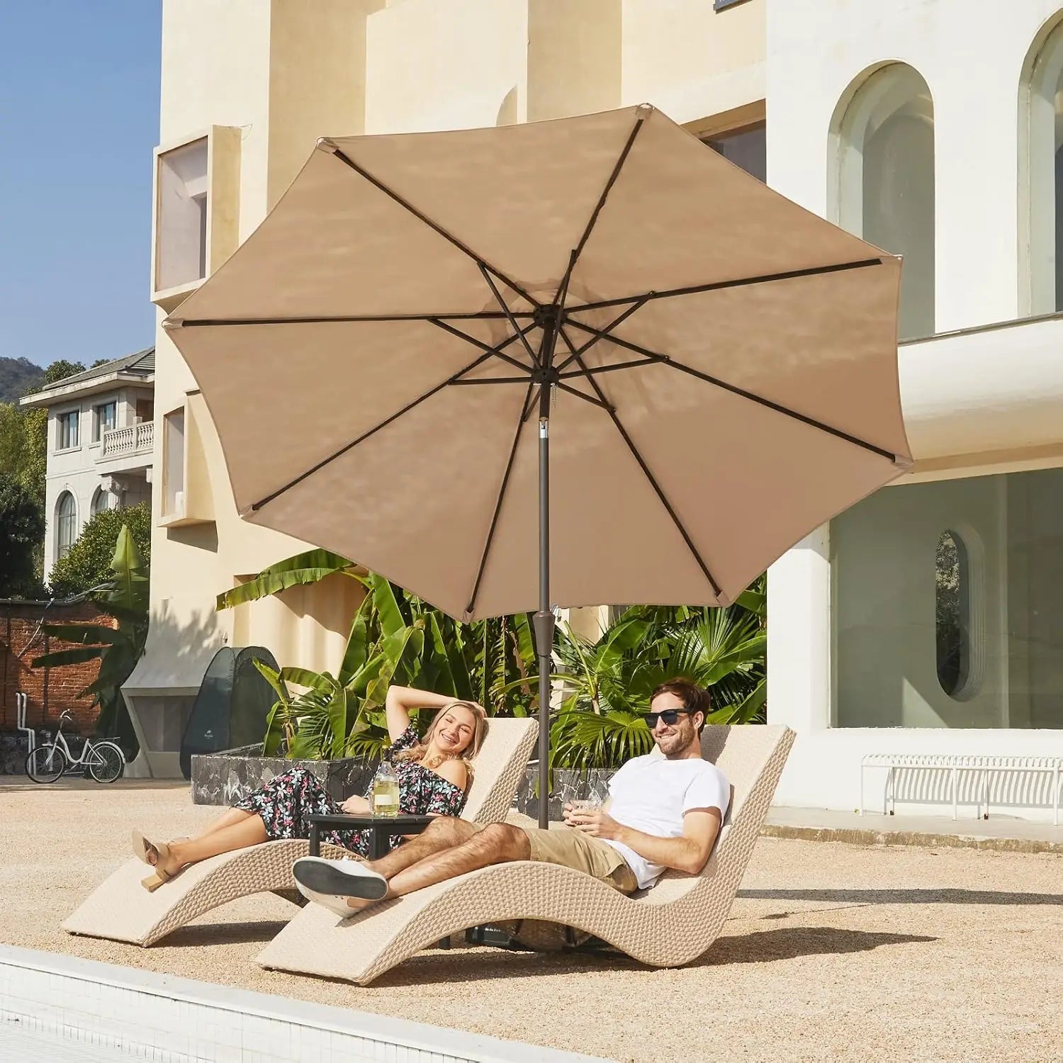 9FT Outdoor Patio Umbrella