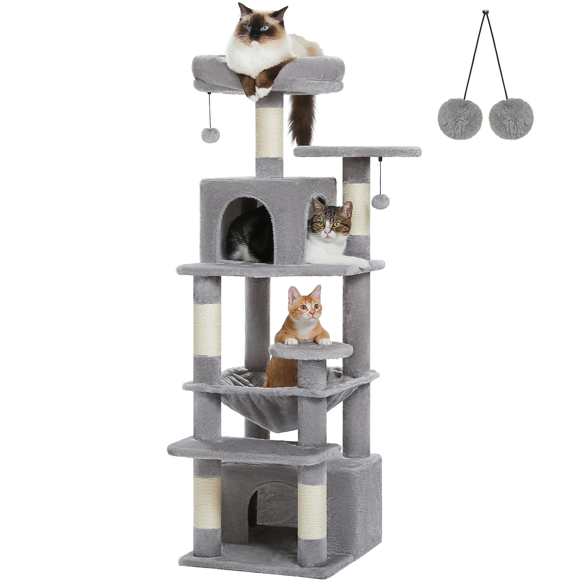 Large Cat Tree And Tower With Scratching Posts