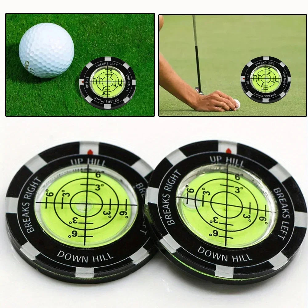 Round Green Reader Golfing Putting Aid Golf Slope