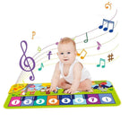 Piano Mat for Kids Kids Toddlers Floor Keyboard Dance Mat Baby Fitness Play Musical Carpet Music Instrument Toys Girl Boy Gift