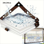 Transparent Waterproof Cloth with Gasket -