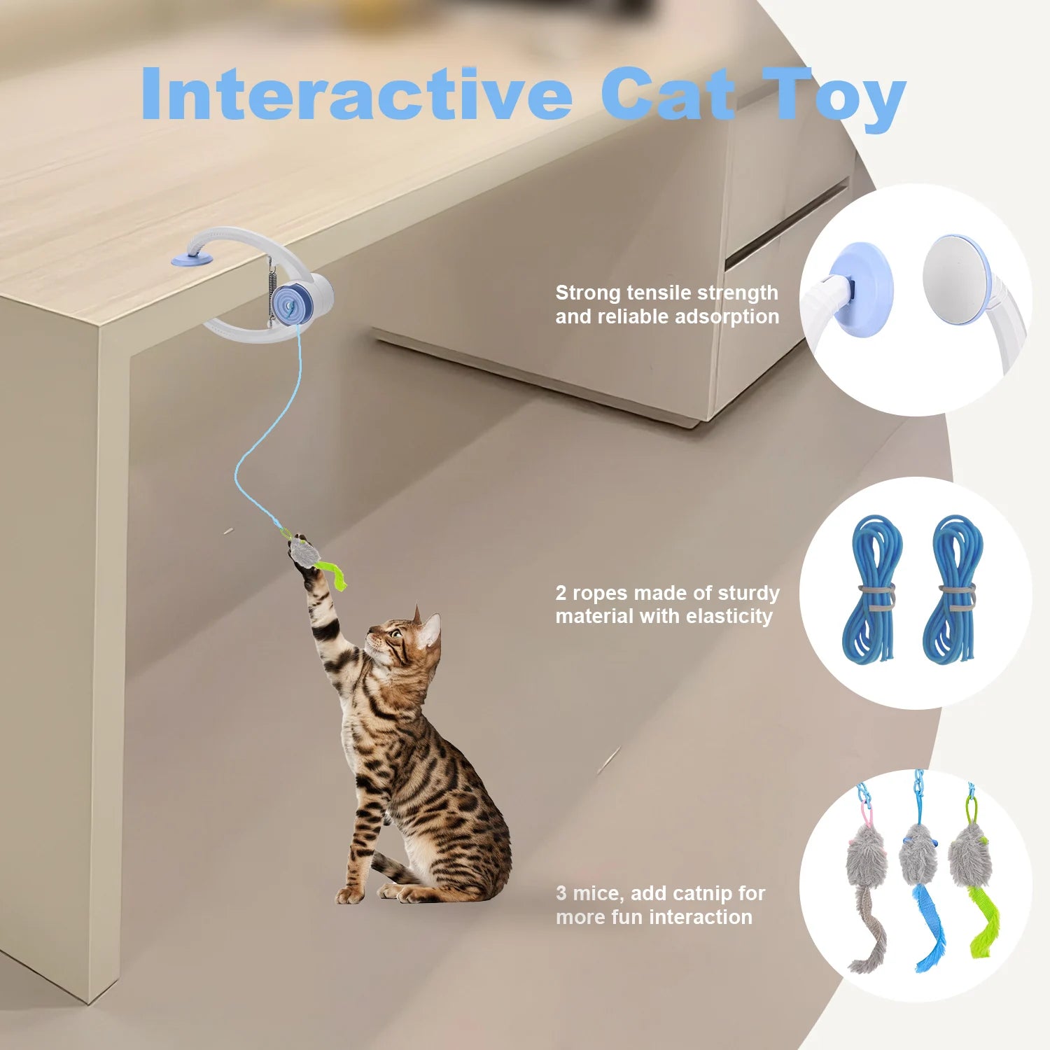 Electric Door Hanging  Interactive Cat Toy