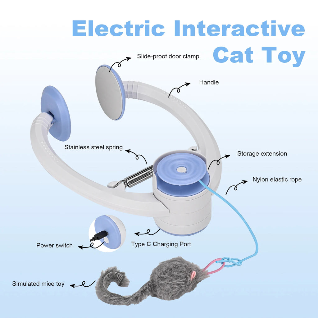 Electric Door Hanging  Interactive Cat Toy