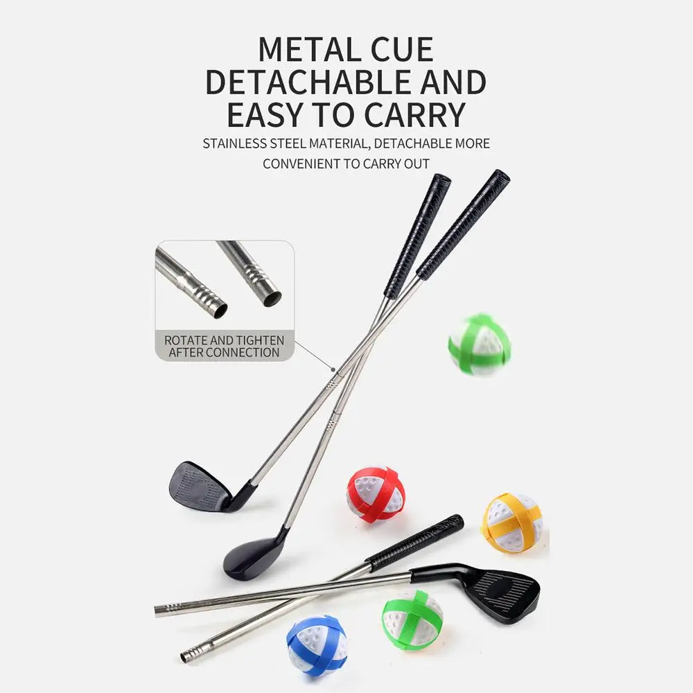 Golf Play Chipping Game 2-in-1 Training Mat