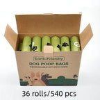 Dog Poop Bags Biodegradable Dispenser