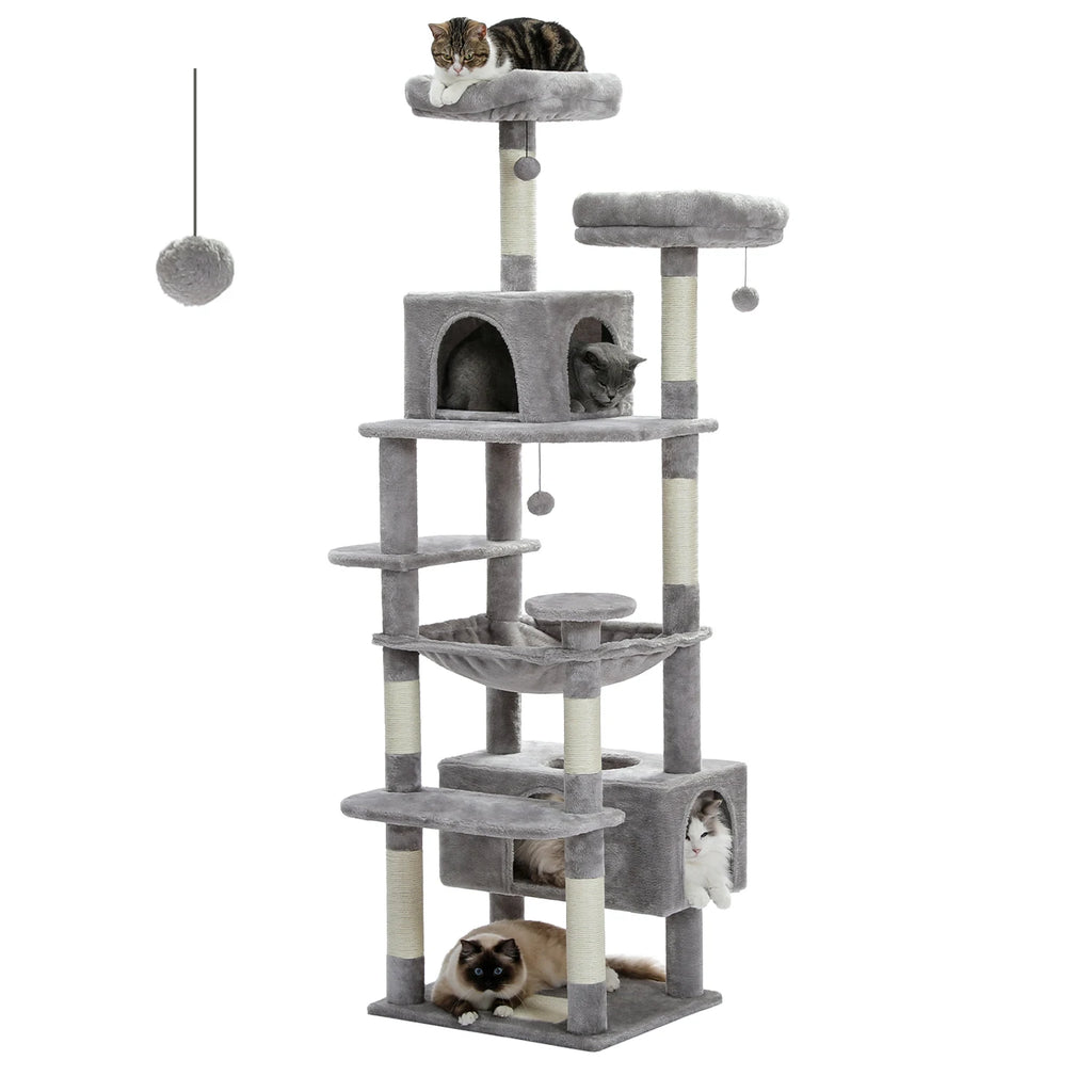 Large Cat Tree And Tower With Scratching Posts