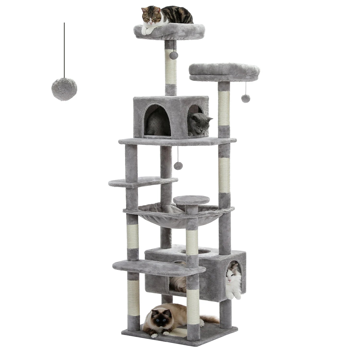 Large Cat Tree And Tower With Scratching Posts