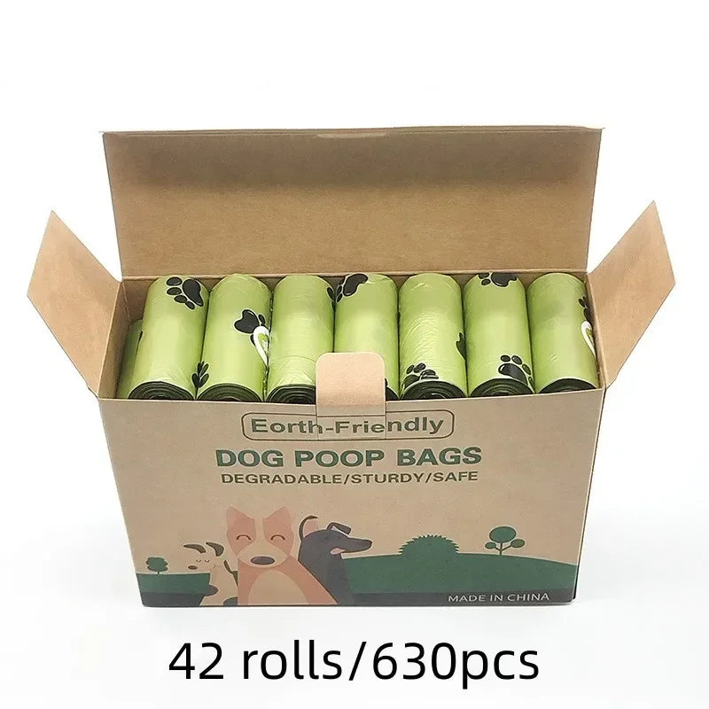 Dog Poop Bags Biodegradable Dispenser