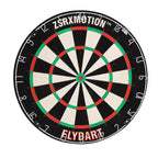 Dart Board 18 Inch with Steel Tip Darts Swivel Number Ring