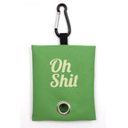 Canvas Poop Bag Dispenser Portable